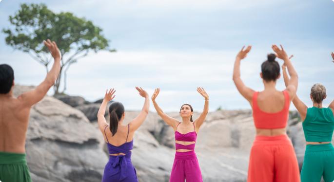 practice qigong